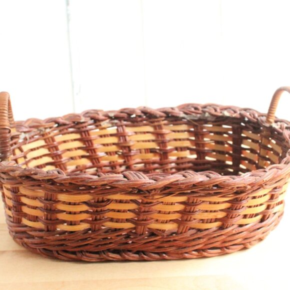 Oval Basket with Handles - Picture 1 of 3